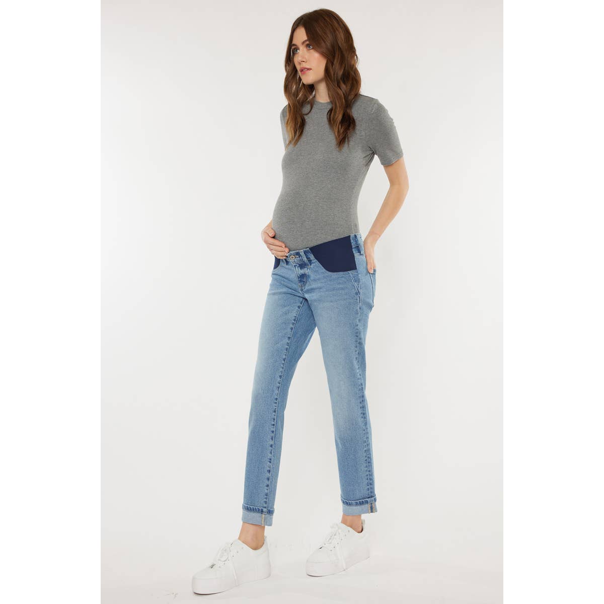 Maternity Boyfriend Fit Jeans