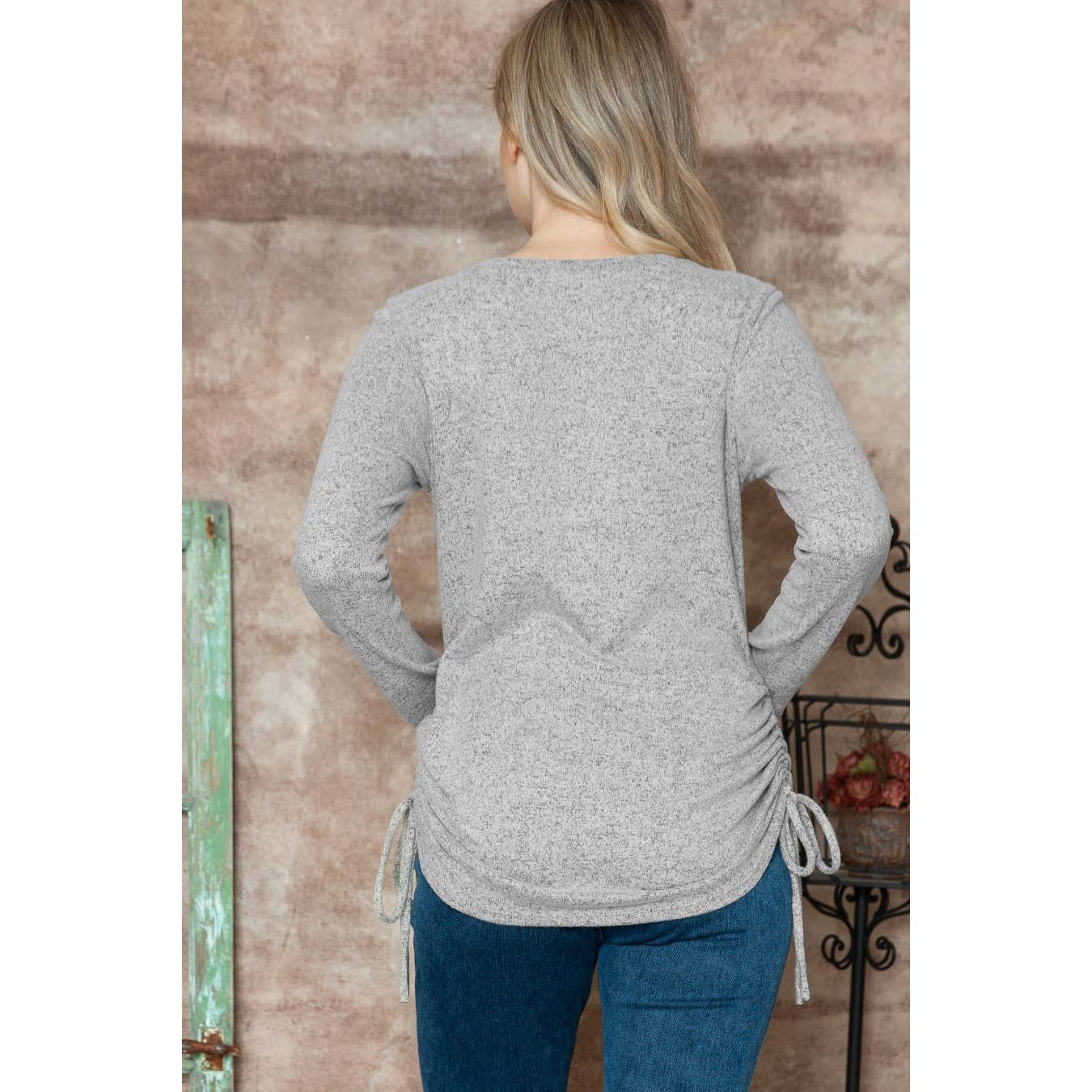 Maternity Basic Long Sleeve Top