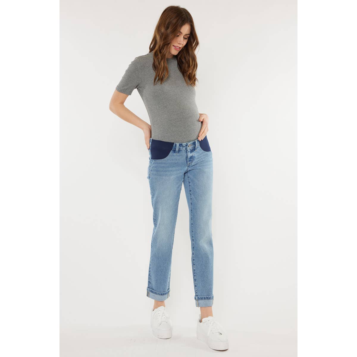 Maternity Boyfriend Fit Jeans