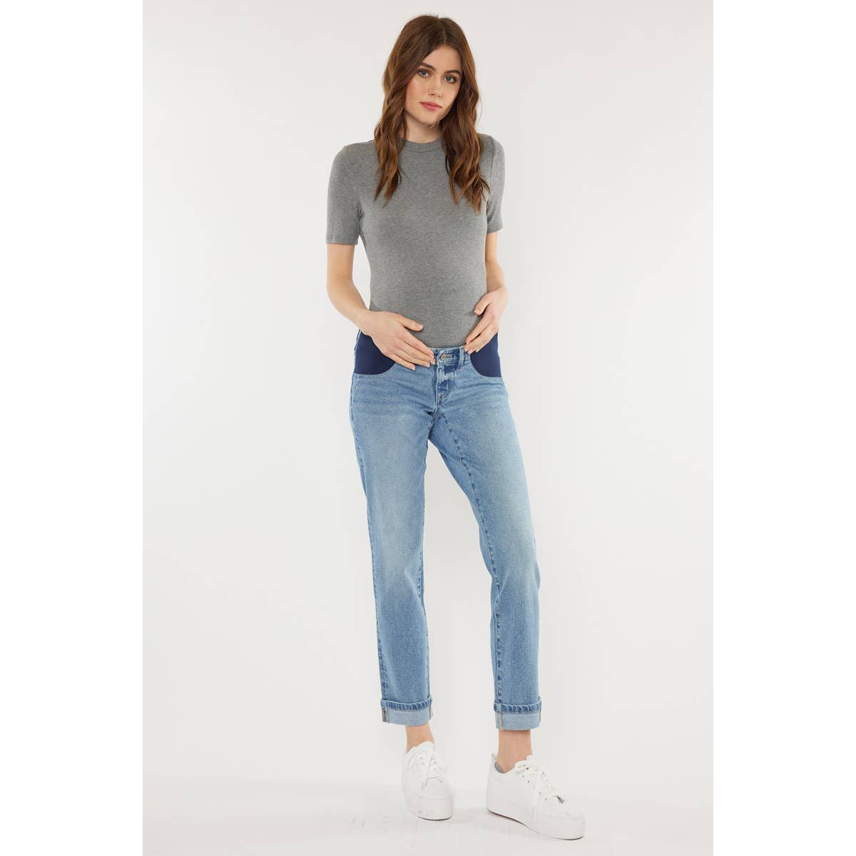 Maternity Boyfriend Fit Jeans