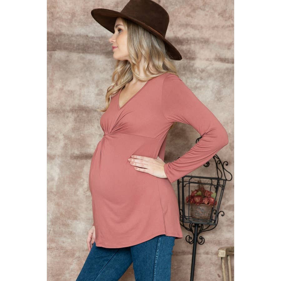 Maternity Fashion Top