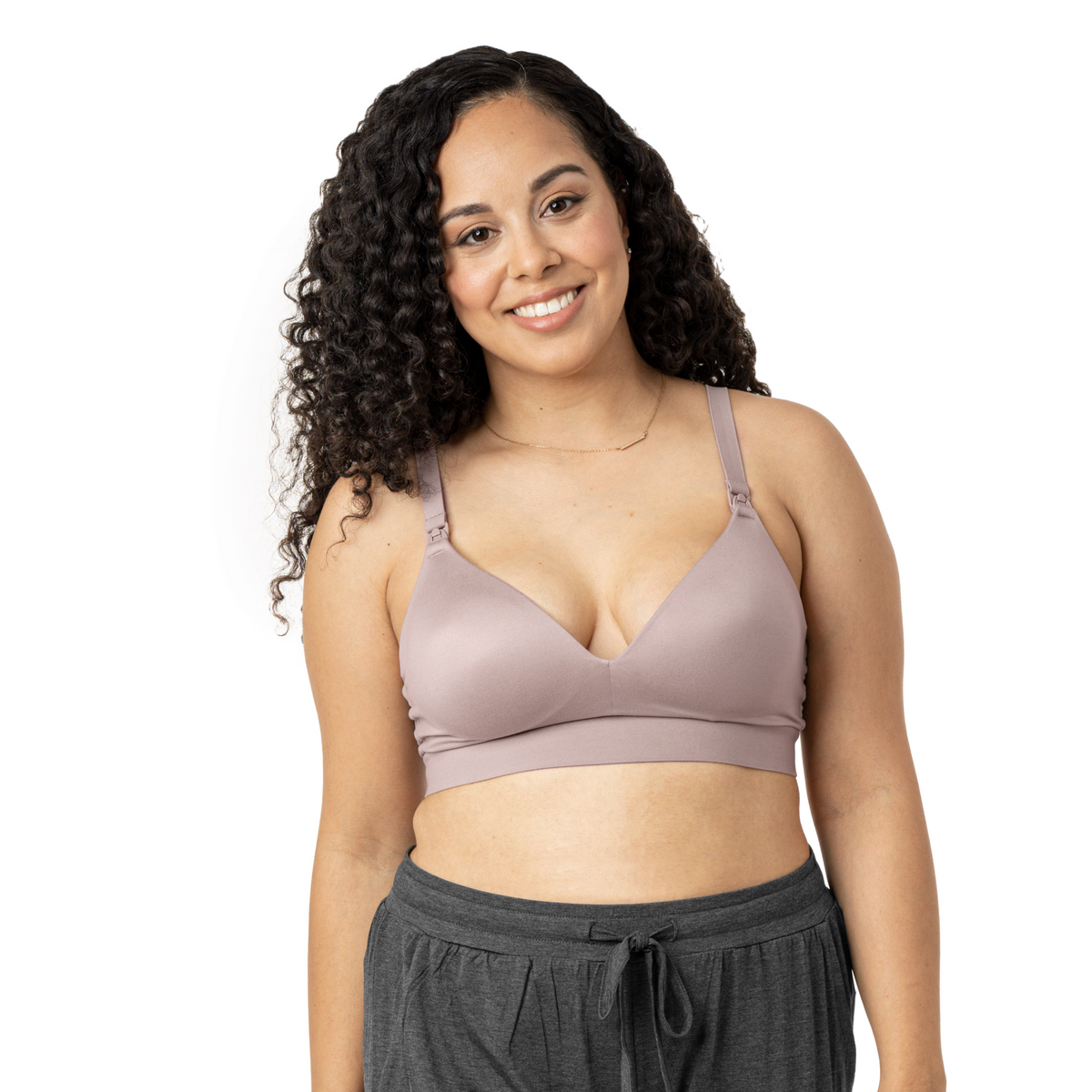 Minimalist Maternity & Nursing Plunge Bra