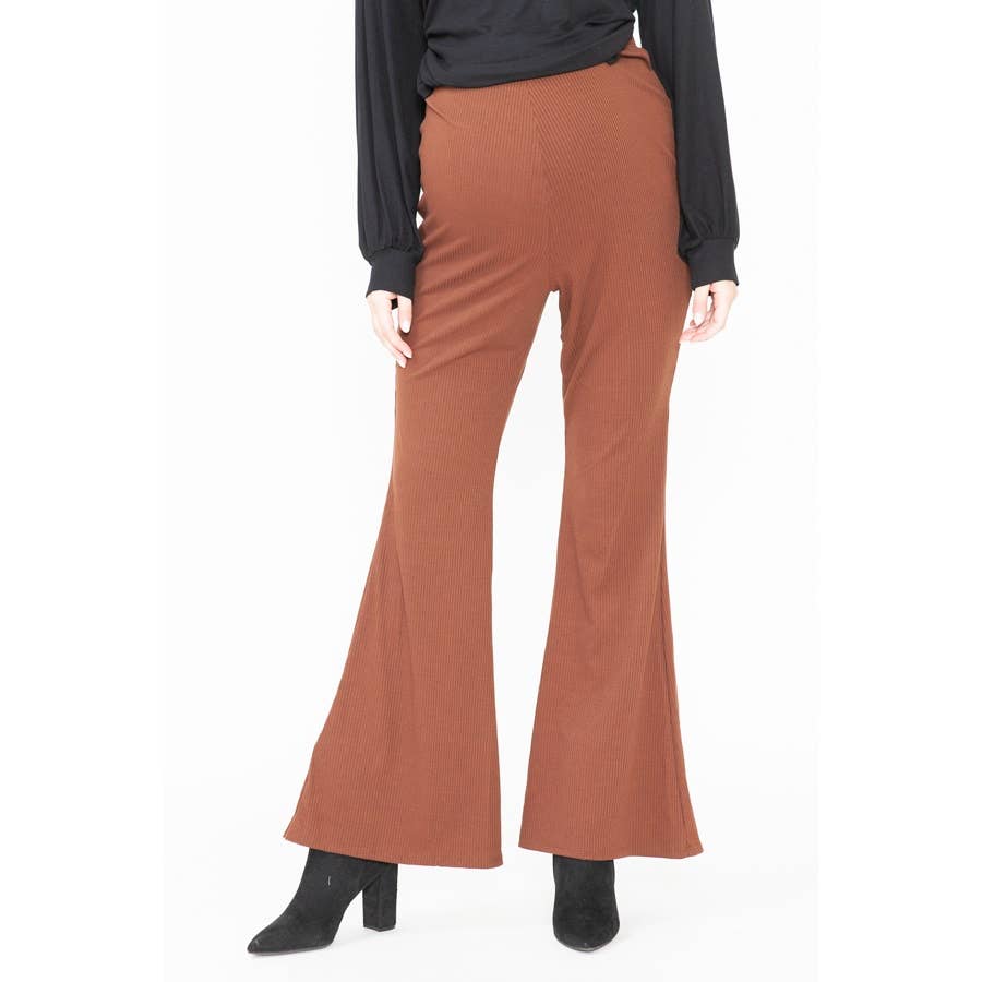 Maternity Flared Long Legging Pants