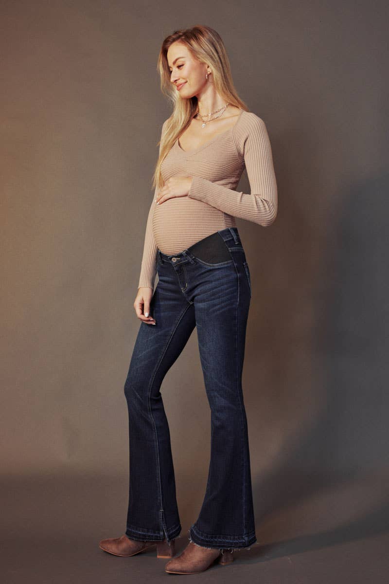 Maternity Flare Jeans