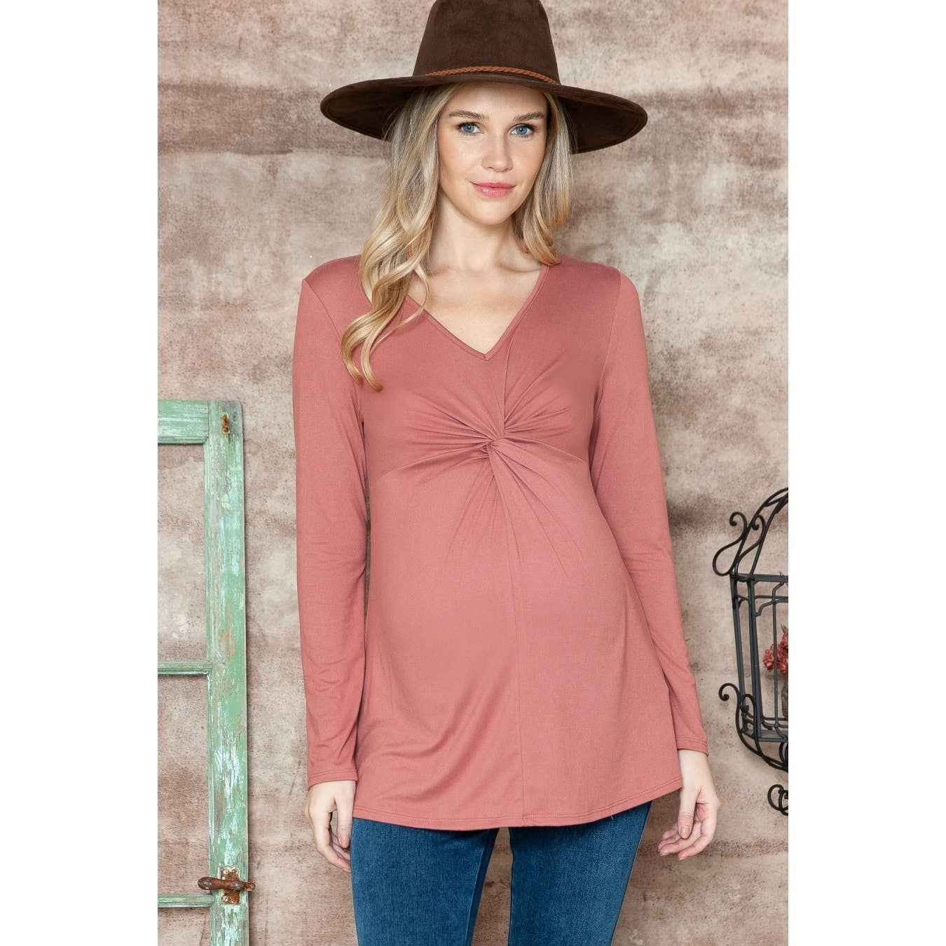 Maternity Fashion Top